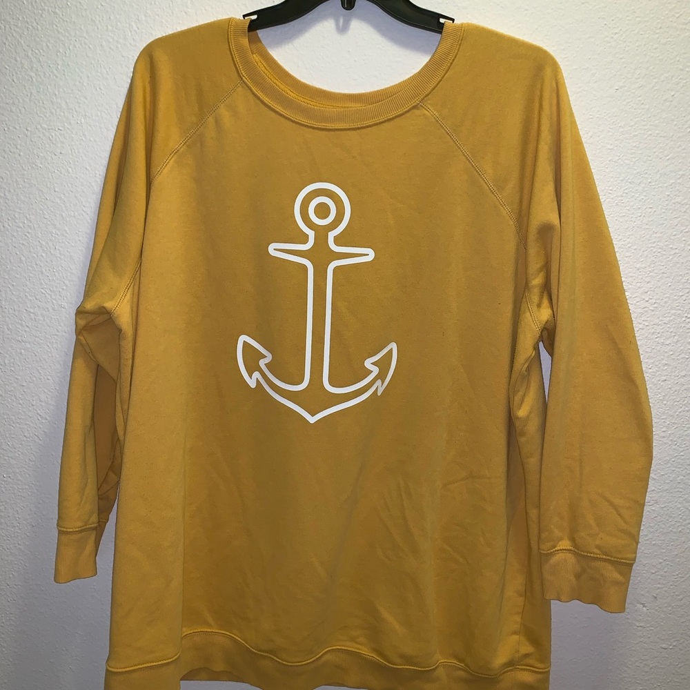Yellow nautical sweater